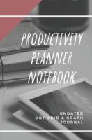 Productivity Planner Notebook