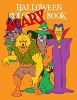 Scary Halloween Coloring Book