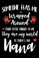 Someone Has Me Wrapped Around Their Little Finger To Me They Are My World To Them, I Am Nana