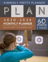 5 Year Monthly Planner 2020-2024