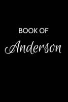 Book of Anderson