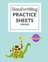 Handwriting Practice Sheets for Kids