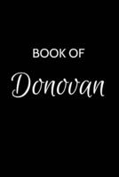 Donovan Journal Notebook