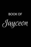 Jayceon Journal Notebook