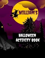 William's Halloween Activity Book