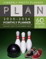 5 Year Monthly Planner 2020-2024