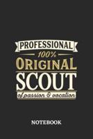 Professional Original Scout Notebook of Passion and Vocation