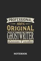 Professional Original Ghostwriter Notebook of Passion and Vocation