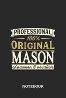 Professional Original Mason Notebook of Passion and Vocation
