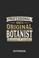 Professional Original Botanist Notebook of Passion and Vocation