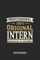 Professional Original Intern Notebook of Passion and Vocation