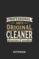 Professional Original Cleaner Notebook of Passion and Vocation