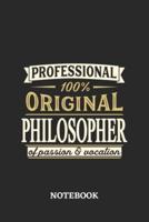 Professional Original Philosopher Notebook of Passion and Vocation