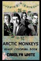 Arctic Monkeys Adult Coloring Book