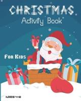 Christmas Activity Book For Kids Ages 4-8