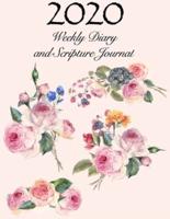 2020 Weekly Diary And Scripture Journal