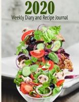 2020 Weekly Diary and Recipe Journal