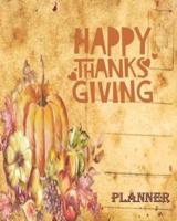 Happy Thanksgiving - Planner