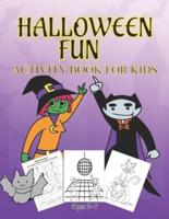 Halloween Fun Activity Book Ages 5-7