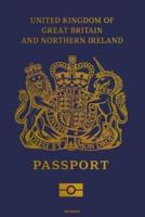 United Kingdom of Great Britain and Northern Ireland Passport Notebook