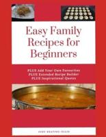 Easy Family Recipes for Beginners