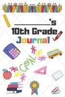 10th Grade Journal