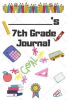 7th Grade Journal