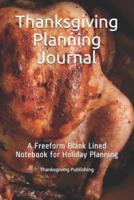 Thanksgiving Planning Journal