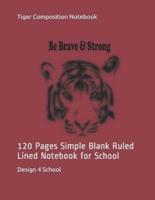 Tiger Composition Notebook