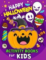Happy Halloween Activity Books for Kids