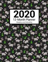 2020 12-Month Planner Weekly and Monthly