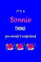 It's A Bonnie Thing You Wouldn't Understand