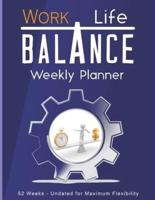 Work Life Balance Weekly Planner