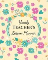 Yearly Teacher's Lesson Planner