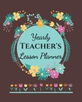 Yearly Teacher's Lesson Planner