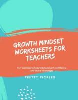 Growth Mindset Worksheets for Teachers