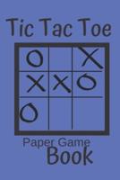 Tic Tac Toe Paper Game Book