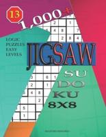 1,000 + Sudoku Jigsaw 8X8