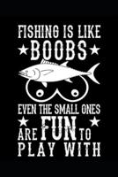 2020 Weekly Planner Fishing Theme Fishing Like Boobs Funny 134 Pages