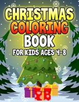 Christmas Coloring Book for Kids Ages 4-8