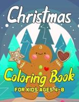 Christmas Coloring Book for Kids Ages 4-8