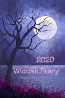 Wiccan Diary 2020 - Moon and Tree Design, Page Per Week Planner With Pages for Monthly Correspondences, Moon Phases, Festivals