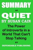 Summary of Quiet by Susan Cain