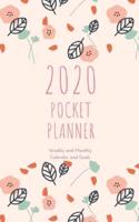 2020 Pocket Planner Weekly and Monthly Calendar and Goals