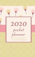 2020 Pocket Planner Weekly and Monthly Calendar and Goals