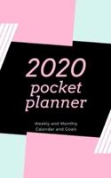 2020 Pocket Planner Weekly and Monthly Calendar and Goals