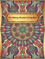 100 Glittering Mandalas Coloring Book