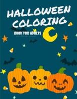 Halloween Coloring Book for Adults