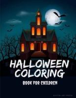 Halloween Coloring Book For Children