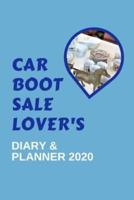 Car Boot Sale Lover's Diary & Planner 2020
